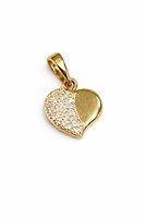 Charm Idee Preziose dal 1987 Dame in Gelbgold Zircone IP.CHK18G/138